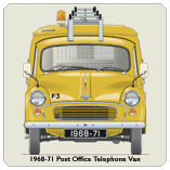 Morris Minor Post Office Telephone Van 1968-71 Coaster 2